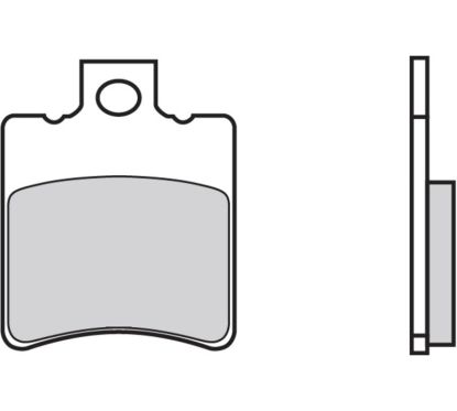 Plaquettes de frein BREMBO Scooter carbone céramique - 07003