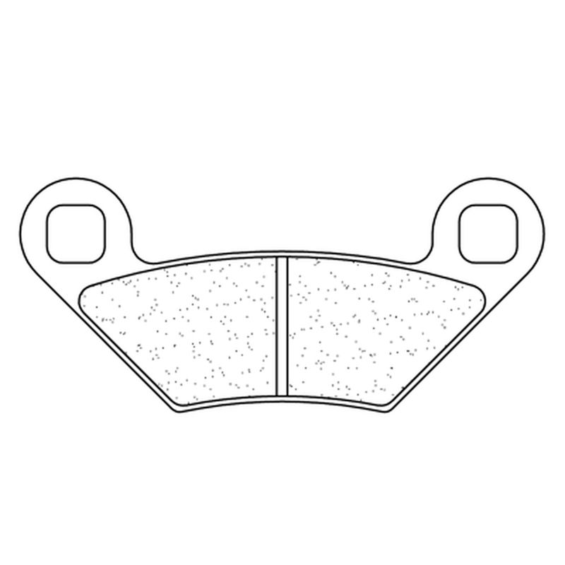 Plaquettes de frein CL BRAKES Quad métal fritté - 1222ATV1
