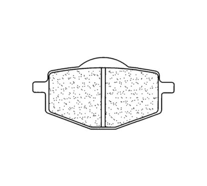 Plaquettes de frein CL BRAKES Route métal fritté - 2284RX3