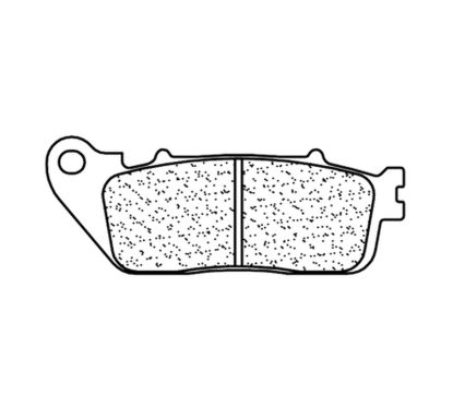 Plaquettes de frein CL BRAKES Route métal fritté - 1217RX3