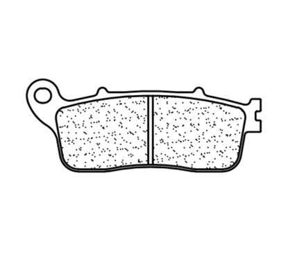 Plaquettes de frein CL BRAKES Route métal fritté - 1239RX3