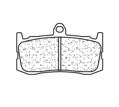 Plaquettes de frein CL BRAKES route métal fritté - 1209XBK5