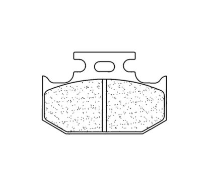 Plaquettes de frein CL BRAKES route métal fritté - 2299S4