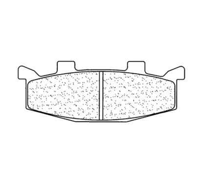 Plaquettes de frein CL BRAKES route métal fritté - 2304A3+