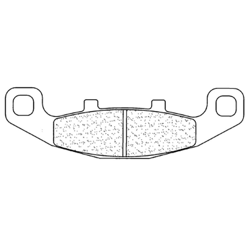 Plaquettes de frein CL BRAKES Route métal fritté - 2304RX3