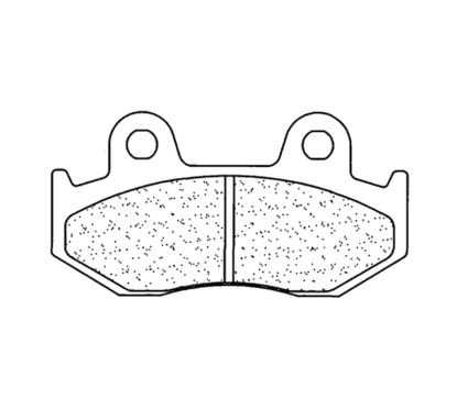 Plaquettes de frein CL BRAKES route métal fritté - 2451A3+