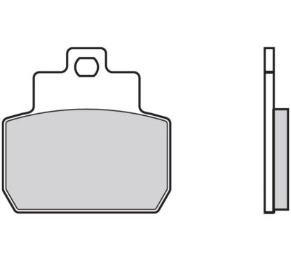 Plaquettes de frein BREMBO Scooter carbone céramique - 07061