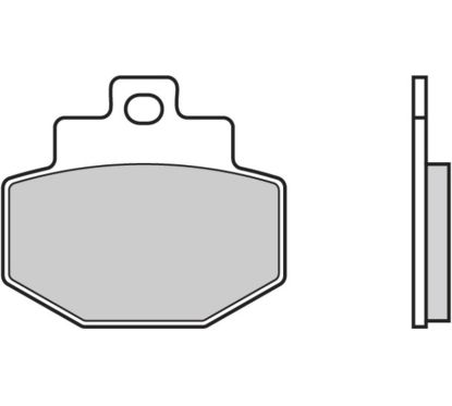 Plaquettes de frein BREMBO Scooter carbone céramique - 07047