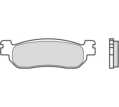 Plaquettes de frein BREMBO Scooter carbone céramique - 07043CC