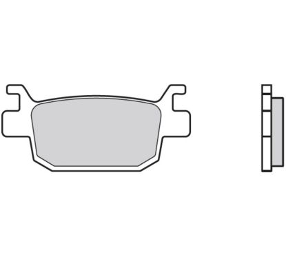 Plaquettes de frein BREMBO Scooter carbone céramique - 07064CC