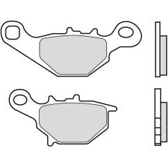 Plaquettes de frein BREMBO Scooter carbone céramique - 07036CC