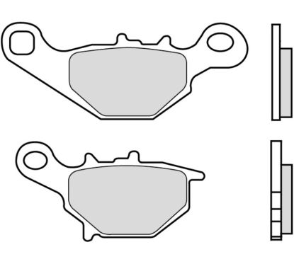 Plaquettes de frein BREMBO Scooter carbone céramique - 07036CC