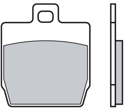 Plaquettes de frein BREMBO Scooter carbone céramique - 07066