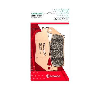 Plaquettes de frein BREMBO Scooter métal fritté - 07075XS
