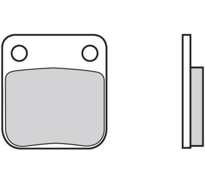 Plaquettes de frein BREMBO Scooter carbone céramique - 07024CC