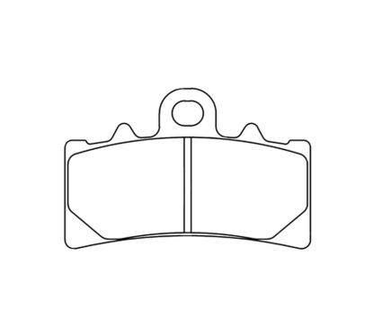 Plaquettes de frein CL BRAKES route métal fritté - 1233XBK5