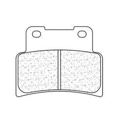 Plaquettes de frein CL BRAKES Racing métal fritté - 1187C60