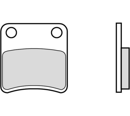 Plaquettes de frein BREMBO Scooter carbone céramique - 07032CC