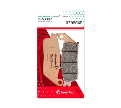 Plaquettes de frein BREMBO Scooter métal fritté - 07096XS