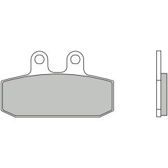 Plaquettes de frein BREMBO route carbone céramique - 07GR13CC