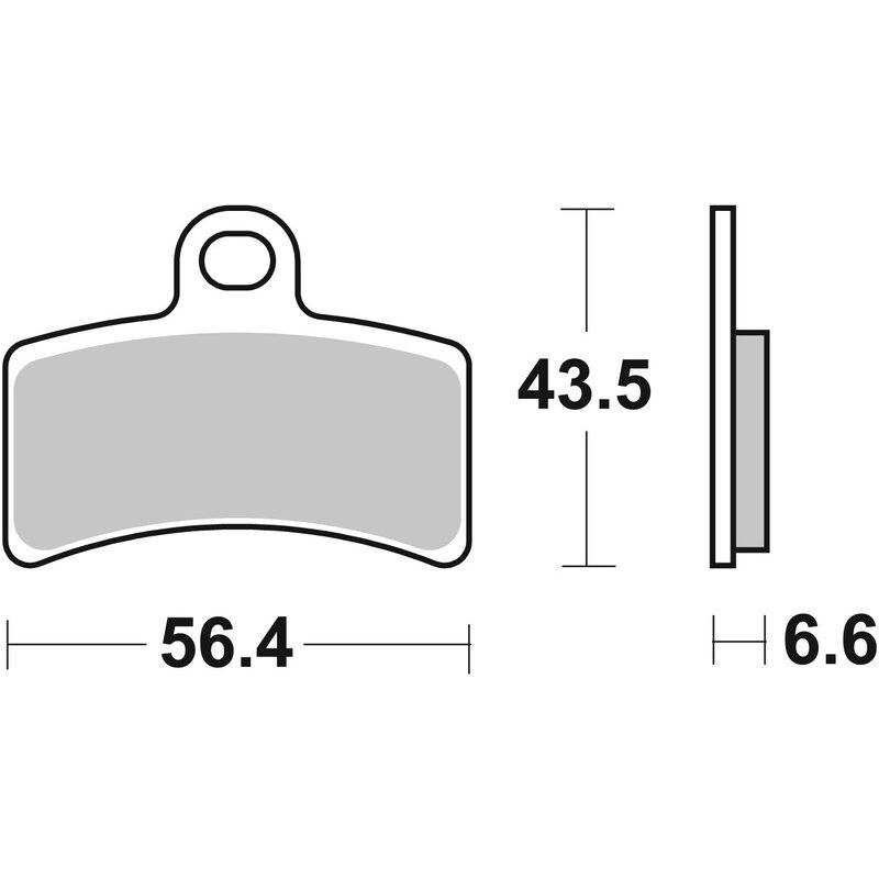 Plaquettes de frein BREMBO route carbone céramique - 07GR5105