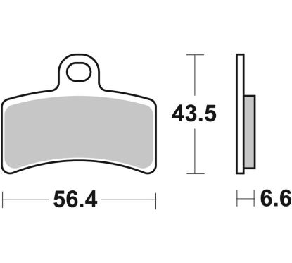 Plaquettes de frein BREMBO route carbone céramique - 07GR5105