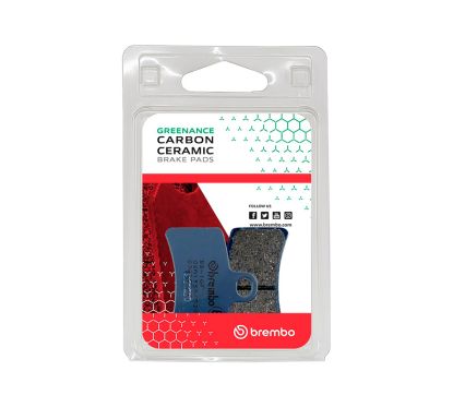 Plaquettes de frein BREMBO route carbone céramique - 07GR5105